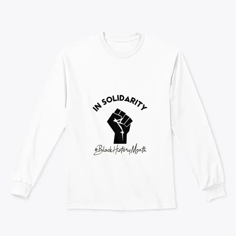 In Solidarity - Black History Month Tee